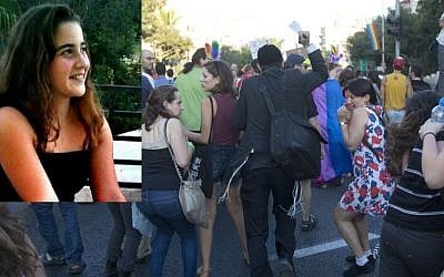 Yishai Schlissel attacking people with a knife during a Gay Pride parade in Jerusalem Thursday, July 30, 2015 and inset Shira Banki in a picture dated November 2013 taken from her Facebook page. (AP/Sebastian Scheiner and Facebook) Yishai Schlissel attacking people with a knife during a Gay Pride parade in Jerusalem Thursday, July 30, 2015 and inset Shira Banki in a picture dated November 2013 taken from her Facebook page. (AP/Sebastian Scheiner and Facebook)