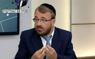 Benny Rabinovich. (screen capture/Channel 2)