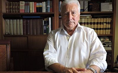 File: Renzo Gattegna, president of the Union of Italian Jewish Communities. (Ben Sales/JTA)