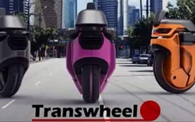 The Transwheel robots (YouTube screen cap)