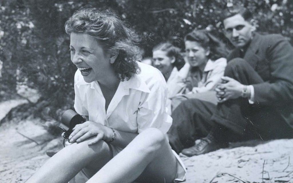 Roosje Glaser, left, with her dance students during an excursion in 1942. (Courtesy: Paul Glaser) Roosje Glaser, left, with her dance students during an excursion in 1942. (Courtesy: Paul Glaser)