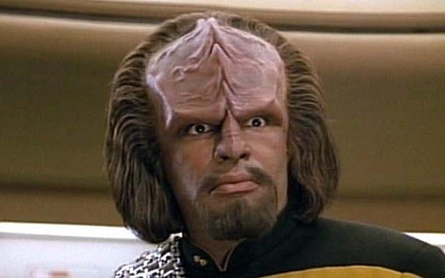 Star Trek Klingon character Lieutenant Worf (Courtesy) Star Trek Klingon character Lieutenant Worf (Courtesy)