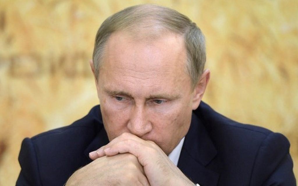 Russian President Vladimir Putin on September 24, 2015. (AFP/ RIA NOVOSTI / ALEXEI NIKOLSKY) Russian President Vladimir Putin on September 24, 2015. (AFP/ RIA NOVOSTI / ALEXEI NIKOLSKY)