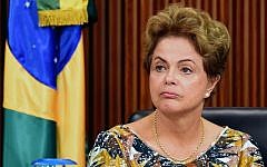 Brazilian President Dilma Rousseff. (AFP PHOTO/EVARISTO SA)