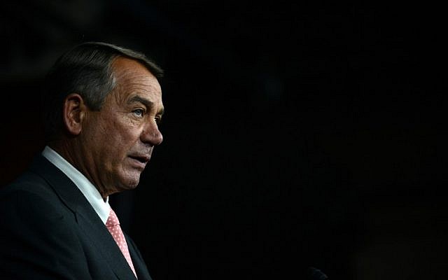 House Speaker John Boehner announces his resignation during a press conference on Capitol Hill September 25, 2015 in Washington, DC.(Astrid Riecken/Getty Images/AFP) House Speaker John Boehner announces his resignation during a press conference on Capitol Hill September 25, 2015 in Washington, DC.(Astrid Riecken/Getty Images/AFP)