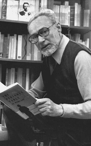 Italian author Primo Levi on December 10, 1984 (AP Photo)