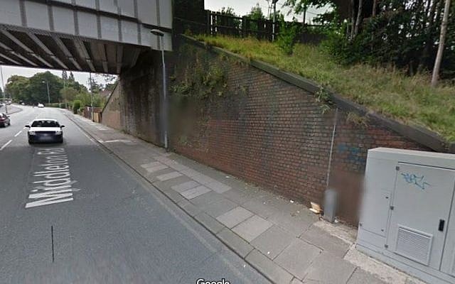 Bowker Vale, Manchester, England, where an attack on four Jews took place. (Google Streetview) Bowker Vale, Manchester, England, where an attack on four Jews took place. (Google Streetview)