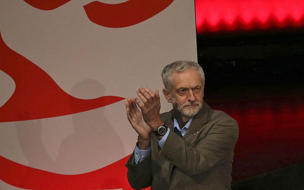 Jeremy Corbyn takes part in the Labour party leadership final debate at the Sage in Gateshead, England, September 3, 2015. (AP Photo/Scott Heppell) Jeremy Corbyn takes part in the Labour party leadership final debate at the Sage in Gateshead, England, September 3, 2015. (AP Photo/Scott Heppell)