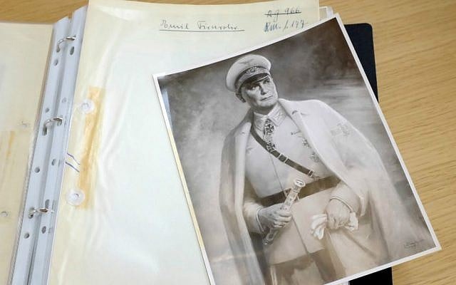 A photograph showing a painting of Goering dating from January 1942 and part of a new catalog is pictured Wednesday, September 30, 2015 outside Paris, France. (AP Photo/Jacques Brinon) A photograph showing a painting of Goering dating from January 1942 and part of a new catalog is pictured Wednesday, September 30, 2015 outside Paris, France. (AP Photo/Jacques Brinon)