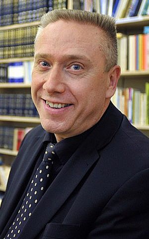 Günter Jek, the coordinator for the Central Board of Jewish Welfare in Germany. (courtesy)