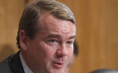 Sen. Michael Bennet, D-Colo. speaks on Capitol Hill in Washington. (AP Photo/Charles Dharapak, File)