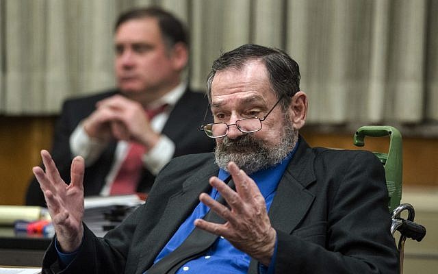 F. Glenn Miller Jr. pictured during his capital murder trial on Monday, Aug. 31, 2015, in the Johnson County Courthouse in Olathe, Kan. (Allison Long/The Kansas City Star via AP, Pool) F. Glenn Miller Jr. pictured during his capital murder trial on Monday, Aug. 31, 2015, in the Johnson County Courthouse in Olathe, Kan. (Allison Long/The Kansas City Star via AP, Pool)