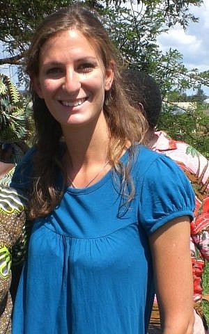 World Jewish Relief's Stacey Swimer. (courtesy)