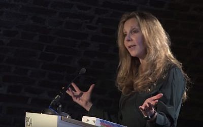 Jewish philosopher Rebecca Newberger Goldstein (YouTube screenshot)