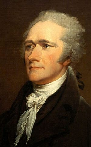 'Alexander Hamilton,' by John Trumbull, after a painting by Giuseppe Ceracchi, 1801. (National Portrait Gallery, Smithsonian Institution; Gift of Henry Cabot Lodge)