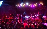 Rocking out at the Brooklyn Bowl in Williamsburg (screenshot: Facebook)