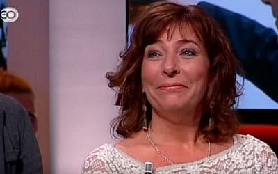 Jewish Dutch journalist Esther Voet (YouTube screenshot)