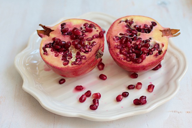 In biblical times, pomegranates were used to add tart flavors to ancient dishes before lemons and tomatoes were discovered. (JTA) In biblical times, pomegranates were used to add tart flavors to ancient dishes before lemons and tomatoes were discovered. (JTA)