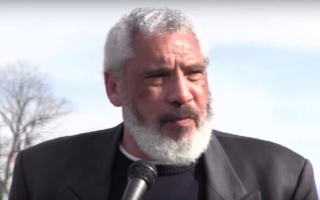 Pro-Palestinian minister Reverend Graylan Hagler. (YouTube screenshot) Pro-Palestinian minister Reverend Graylan Hagler. (YouTube screenshot)