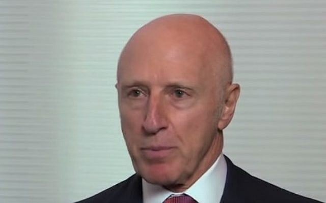New York Philharmonic board chairman Oscar Schafer (YouTube screen grab)