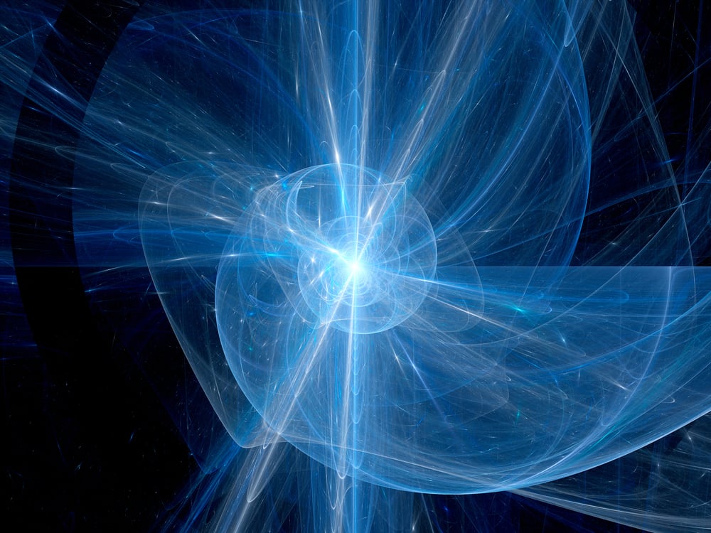 shutterstock_302824433 (blue singularity in space image via Shutterstock)