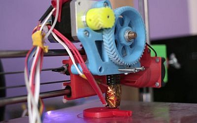The 3D printer used to manufacture stethoscopes by Dr. Tarek Loubani, a Palestinian-Canadian doctor, is seen in Gaza City on September 7, 2014. (AP/Khalil Hamra) The 3D printer used to manufacture stethoscopes by Dr. Tarek Loubani, a Palestinian-Canadian doctor, is seen in Gaza City on September 7, 2014. (AP/Khalil Hamra)