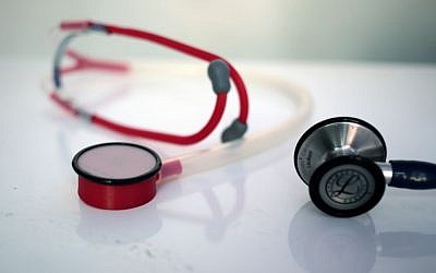A 3D printed stethoscope, left, is seen next to a traditional medical stethoscope in Gaza City on September 7, 2015.(AP/Khalil Hamra) A 3D printed stethoscope, left, is seen next to a traditional medical stethoscope in Gaza City on September 7, 2015.(AP/Khalil Hamra)