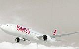 A Swissair Boeing 777. (Screen capture/Swissair website)