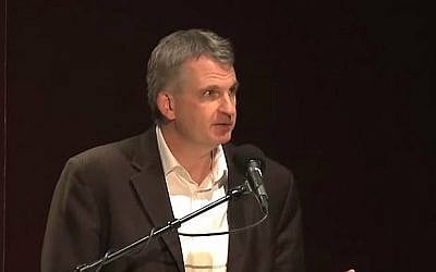 Yale history professor Timothy Snyder (screen capture: YouTube)
