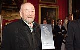 Kurt Westergaard receiving the M100 Sanssouci Media Award in Potsdam in 2010. (Courtesy M100)
