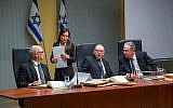 'Rabin, the Last Day,' Amos Gitai's latest movie examining the final moments of Yitzhak Rabin's life, also includes a look at the Shamgar Commission that investigated his assassination (Photo credit: Alon Ron)