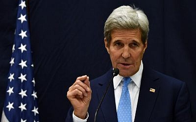 US Secretary of State John Kerry on October 6, 2015 (Hector Retamal/AFP)