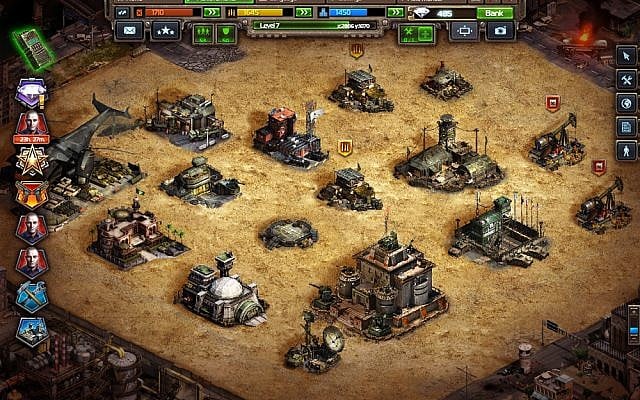 A screenshot of Plarium's popular Soldiers Inc. on Facebook (Courtesy)