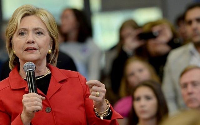 Democratic Presidential candidate Hillary Clinton speaks at a town hall event at Manchester Community College October 5, 2015, in Manchester, New Hampshire. (Darren McCollester/Getty Images/AFP) Democratic Presidential candidate Hillary Clinton speaks at a town hall event at Manchester Community College October 5, 2015, in Manchester, New Hampshire. (Darren McCollester/Getty Images/AFP)