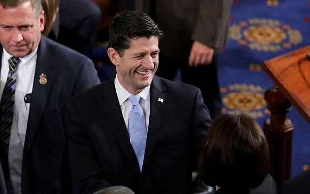 U.S. Rep. Paul Ryan greets fellow members of the U.S. House of Representatives on the floor of the House chamber, October 29, 2015. (Photo by Somodevilla/Getty Images/AFP) U.S. Rep. Paul Ryan greets fellow members of the U.S. House of Representatives on the floor of the House chamber, October 29, 2015. (Photo by Somodevilla/Getty Images/AFP)