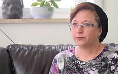 Agunah or 'anchored woman' Adina Porat waited for a writ of divorce from her husband for eight years. (YouTube screenshot)