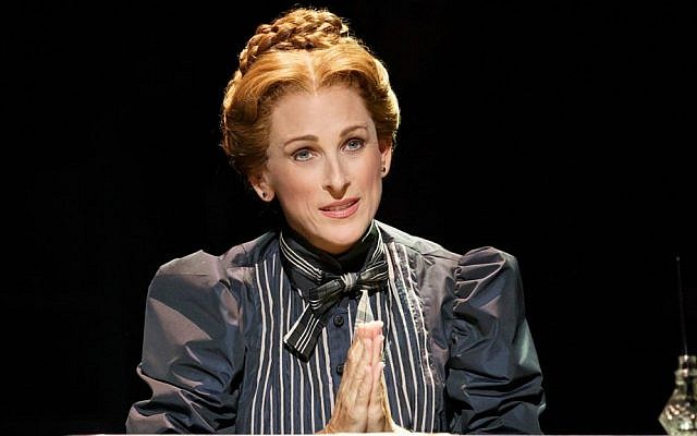 Academy Award winner Marlee Matlin stars in the Deaf West Theater's production of 'Spring Awakening' on Broadway. (Joan Marcus via JTA)