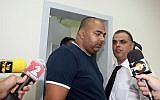Shalom Domrani seen in a Rishon Letzion court in August, 2011. (Gideon Markowicz/FLASH90)