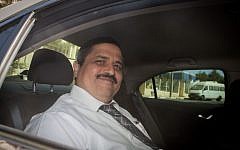 Shin Bet deputy chief, Roni Alsheich, tapped to become Israel's next chief of police, at the Prime Minister's Office in Jerusalem, October 01, 2015. (Miriam Alster/Flash90)