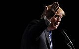 Republican presidential candidate Donald Trump speaks at an event Saturday, Oct. 3, 2015, in Franklin, Tenn. (AP/Mark Zaleski)
