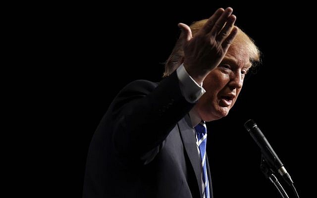 Republican presidential candidate Donald Trump speaks at an event Saturday, Oct. 3, 2015, in Franklin, Tenn. (AP/Mark Zaleski) Republican presidential candidate Donald Trump speaks at an event Saturday, Oct. 3, 2015, in Franklin, Tenn. (AP/Mark Zaleski)
