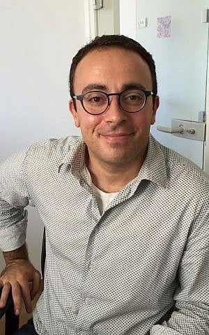 Mark Halawa's life was forever changed after a chance encounter in which he was told, 'By Jewish law, you're Jewish, same as by Muslim law, you're Muslim. You're born Jewish, as you were born a Muslim.' (Amanda Borschel-Dan/The Times of Israel)