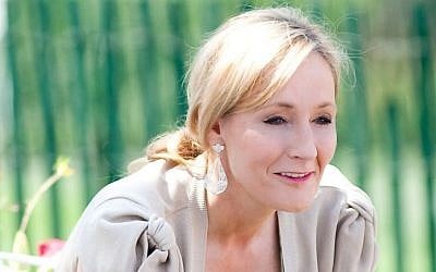 British author J. K. Rowling (Daniel Ogren CC BY-SA Wikimedia Commons)