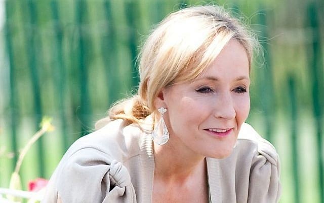 British author J. K. Rowling in 2010 (Daniel Ogren CC BY-SA Wikimedia Commons)