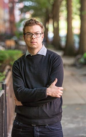 Ben Lerner is seen in Brooklyn, New York on Monday September 14, 2015. (Adam Lerner / AP Images for Home Front Communications)