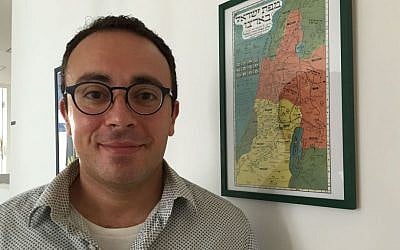 Mark Halawa converted to Judaism in an independent ultra-Orthodox court in 2013 and now lives as an observant Jew in Jerusalem. (Amanda Borschel-Dan/The Times of Israel)