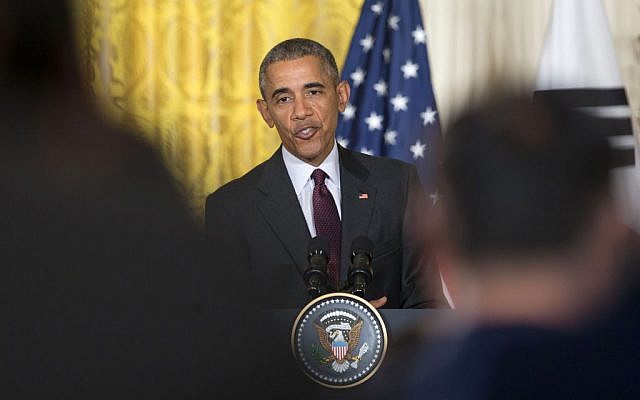 President Barack Obama answers questions during a joint news conference with South Korean President Park Geun-hye in the East Room of the White House in Washington, Friday, Oct. 16, 2015. (AP Photo/Pablo Martinez Monsivais) President Barack Obama answers questions during a joint news conference with South Korean President Park Geun-hye in the East Room of the White House in Washington, Friday, Oct. 16, 2015. (AP Photo/Pablo Martinez Monsivais)