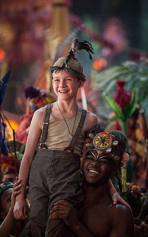 Levi Miller as Peter in Warner Bros. Pictures’ and RatPac-Dune Entertainment‘s action adventure 'Pan,' a Warner Bros. Pictures release. (Laurie Sparham)