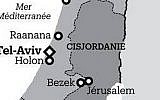The town of "Bezek" as reported erroneously by French newspaper Liberation (Facebook photo)