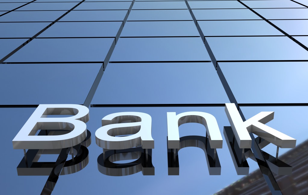 bank (bank image via Shutterstock)